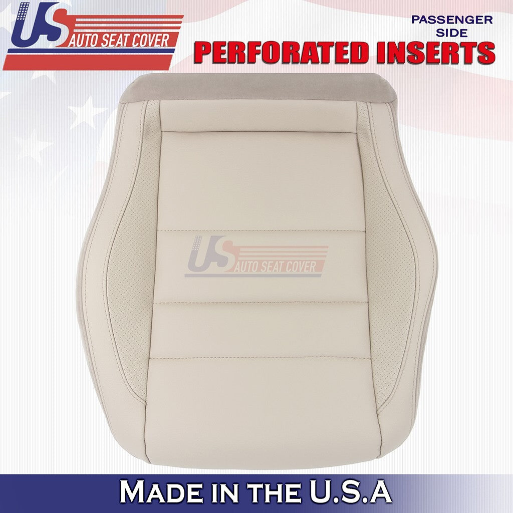 2010-2017 For Mercedes Benz E350 Coupe Leather Perf. Passenger Bottom Cover Tan