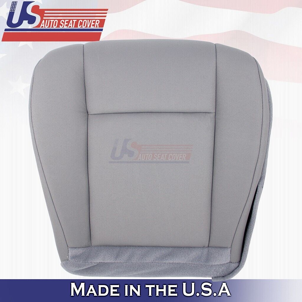 2009 to 2019 For Ford Econoline Van Driver & Passenger Bottoms Cloth Cover Gray