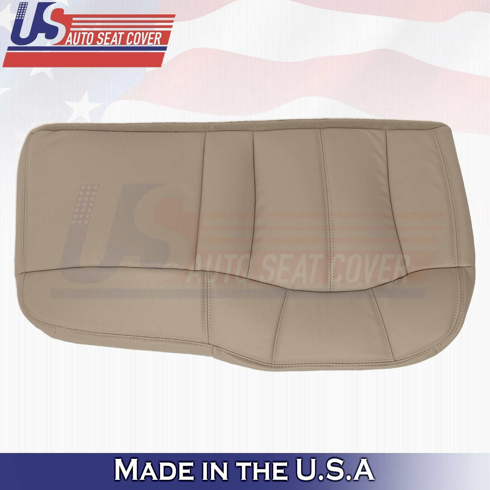 1999 to 2002 For Chevy Tahoe Rear Driver& Passenger Bottoms Leather Covers Tan