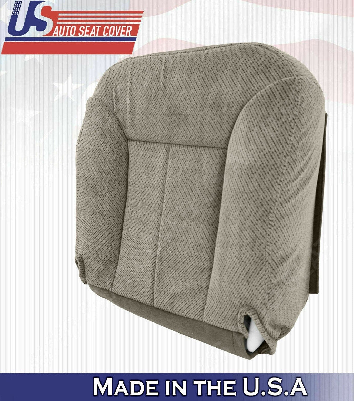 1995 to 1999 For Chevy Silverado Driver side Bottom Cloth Seat Cover in Tan