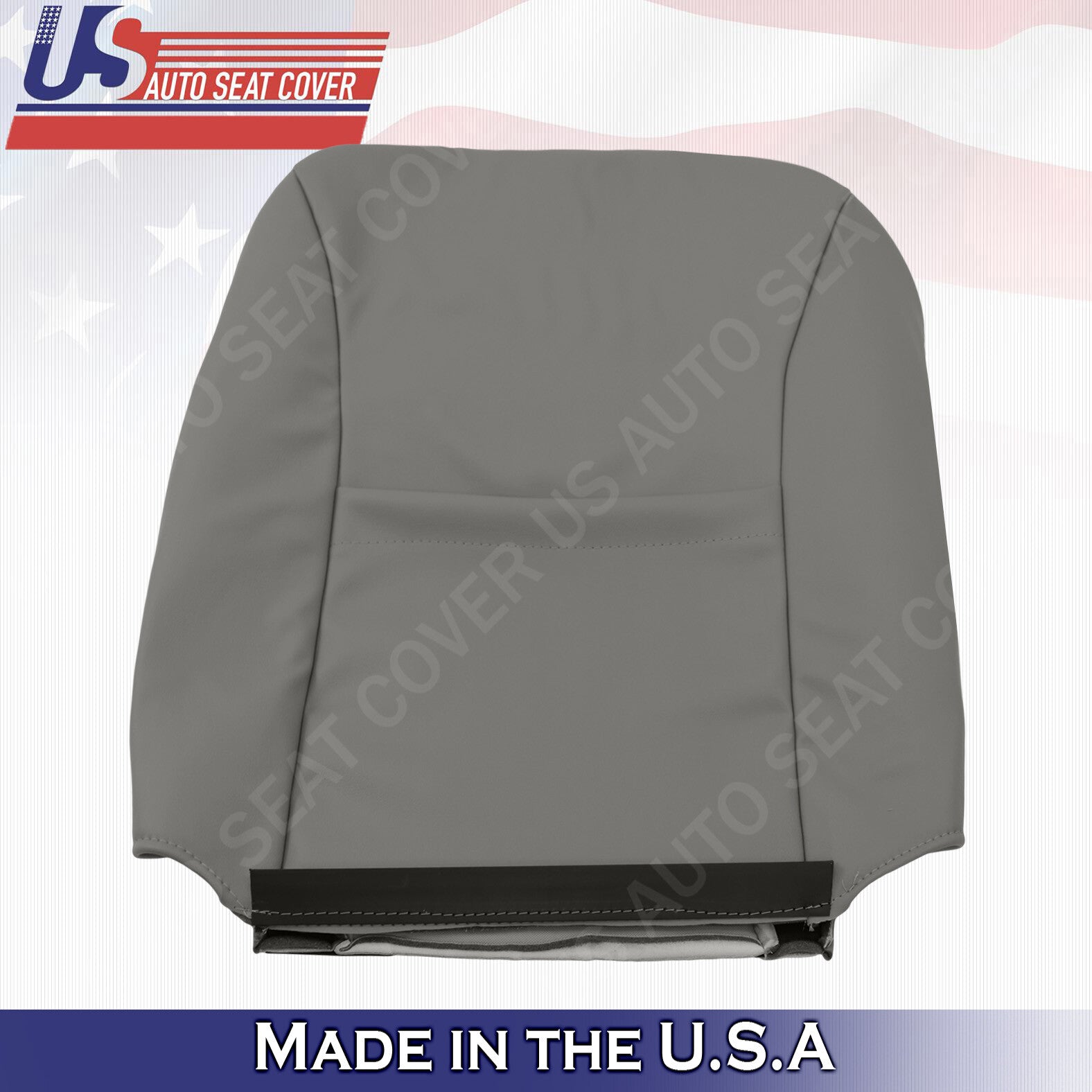 2001 2002 2003 Ford F150 Lariat Driver TOP Replacement Leather Cover Gray