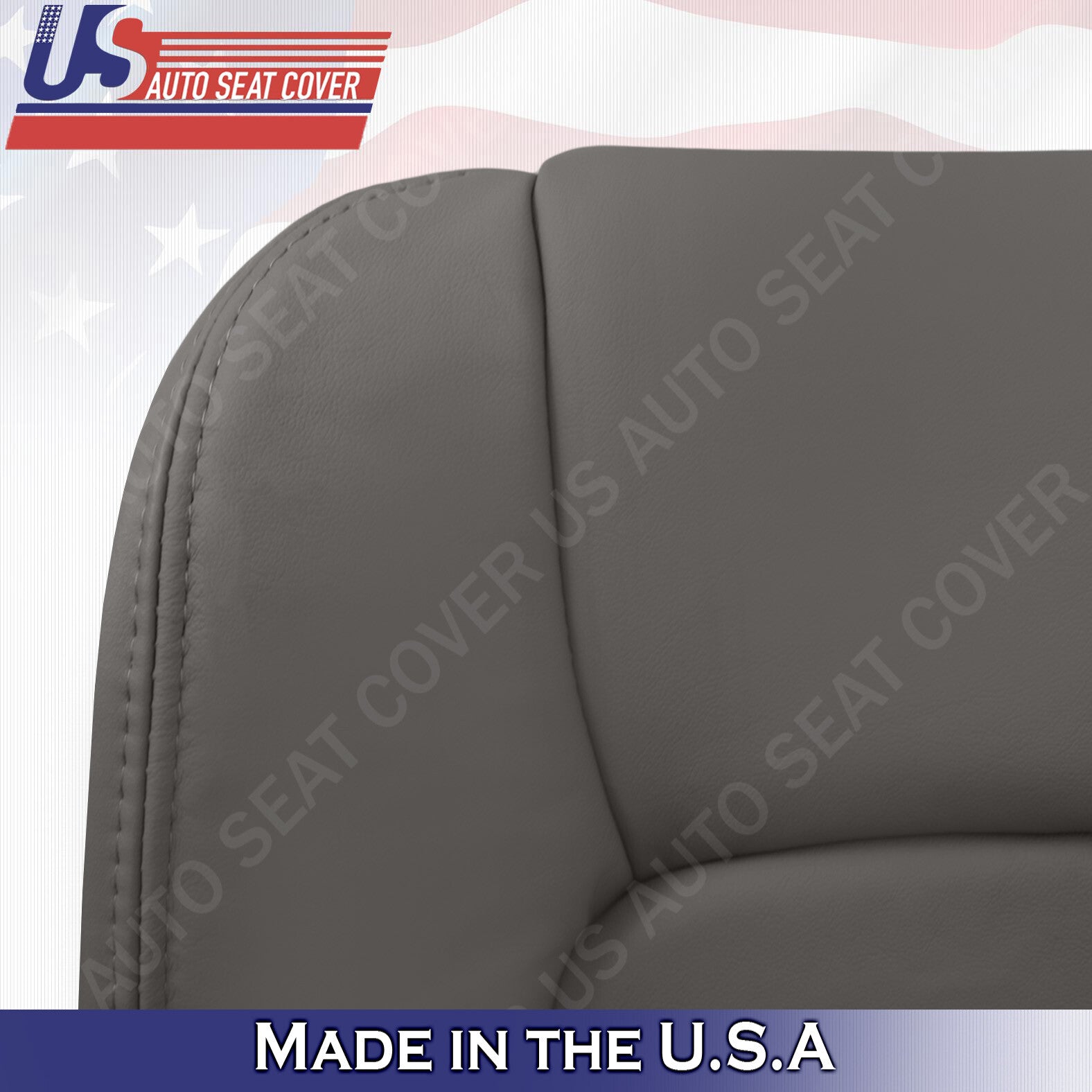Fits Lexus 1998 to 2007 LX470 Safari Roof Rack Driver Bottom Leather Cover Gray