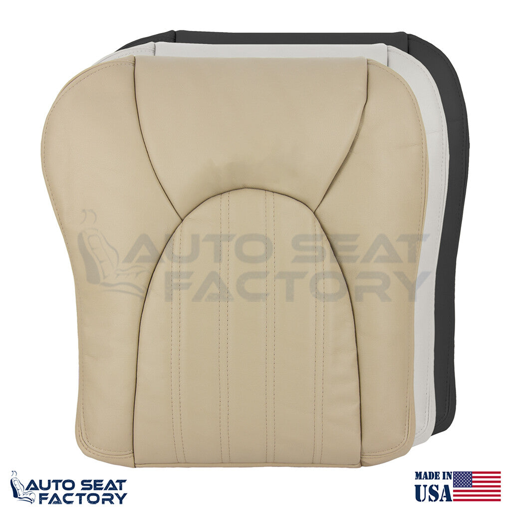 Replacement 1997 - 2000 Jaguar XK8 Driver Bottom Leather Seat Cover