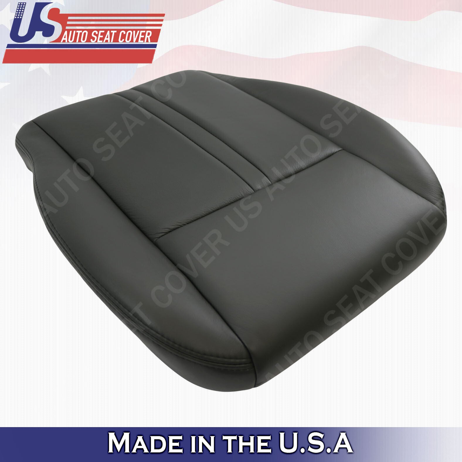 Passenger Bottom Leather Seat Cover BLACK 2005 2006 2007 For Jeep Grand Cherokee