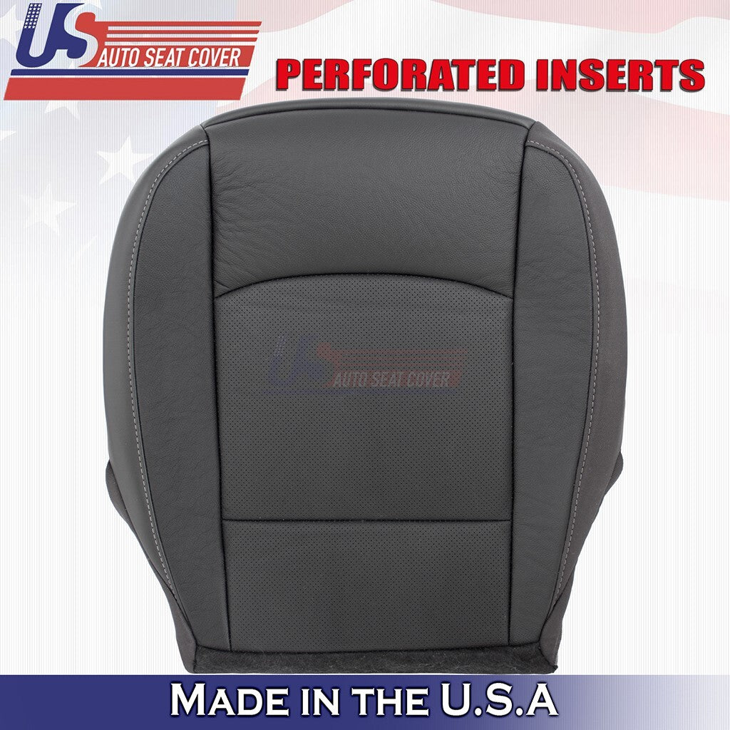 2016 2017 2018 2019 2020 For Chevy Malibu Right Lower Leather Seat Cover Black