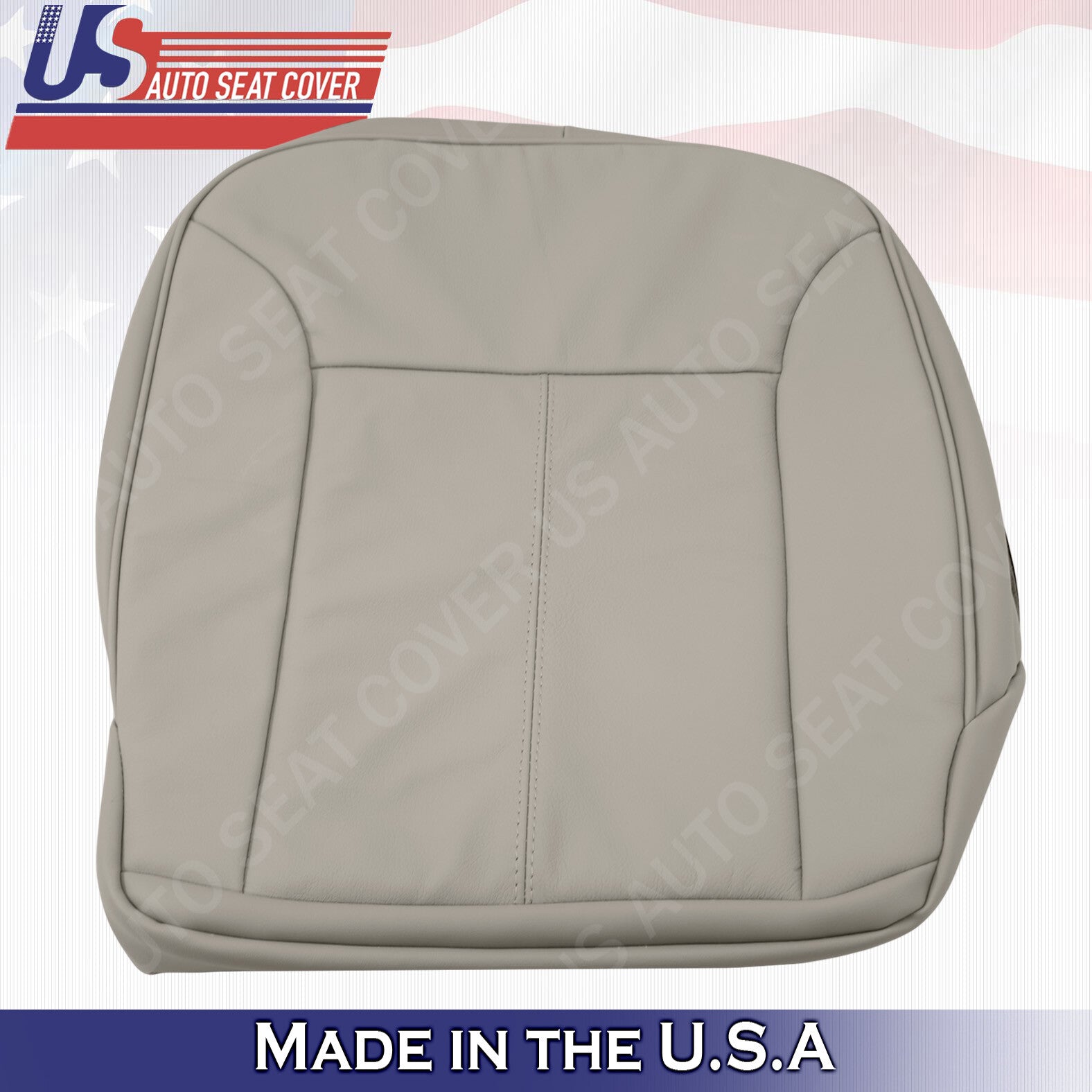 DRIVER Bottom GRAY Leather Seat Cover 2007 2008 2009 Mercedes Benz GL320 GL350