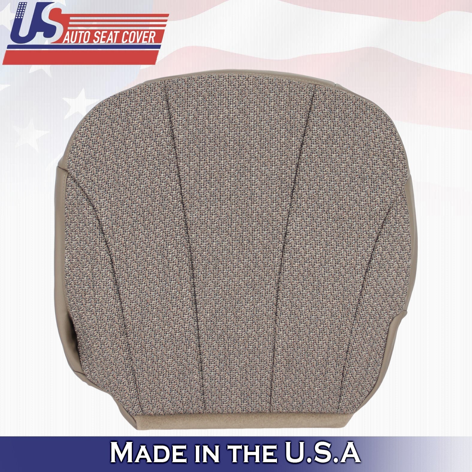1999-2002 For Chevy Silverado 1500 Cloth Driver Side Seat Covers Neutral Tan