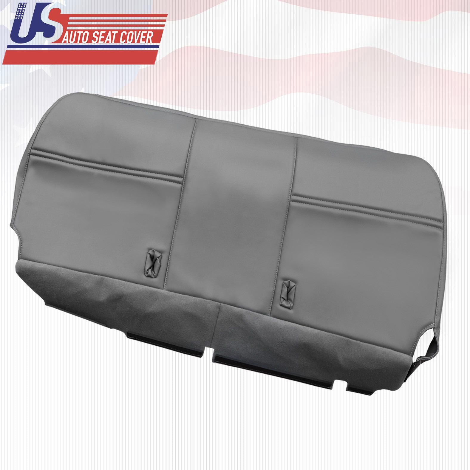 2003 2004 2005 Ford F250 XL Bottom Lower Bench Seat Replacement Vinyl Cover Gray