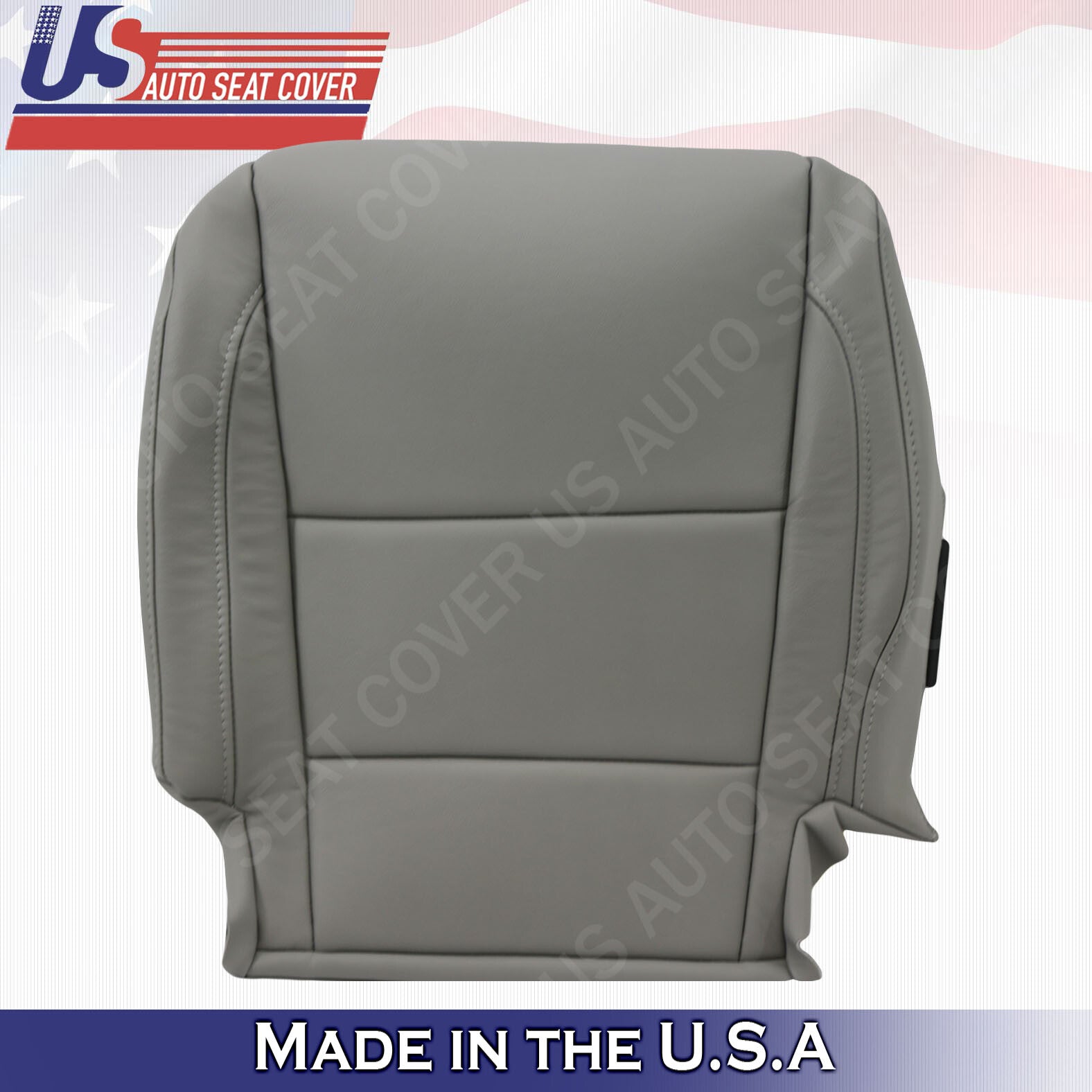2019 2020 For Acura MDX Passenger Top & Bottom Leather Seat Covers Gray