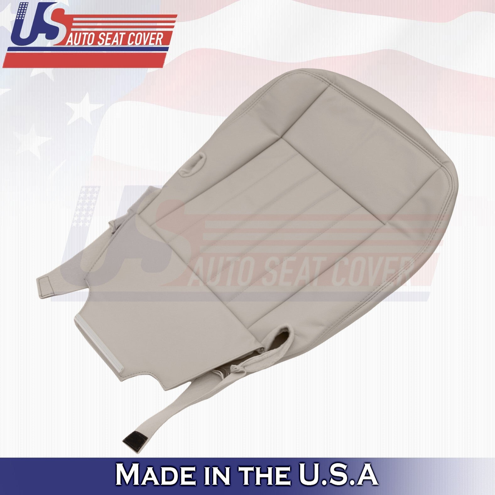 2003 to 2005 Fits Lincoln Town Car Front Set Bottoms &Tops Leather Cover Tan