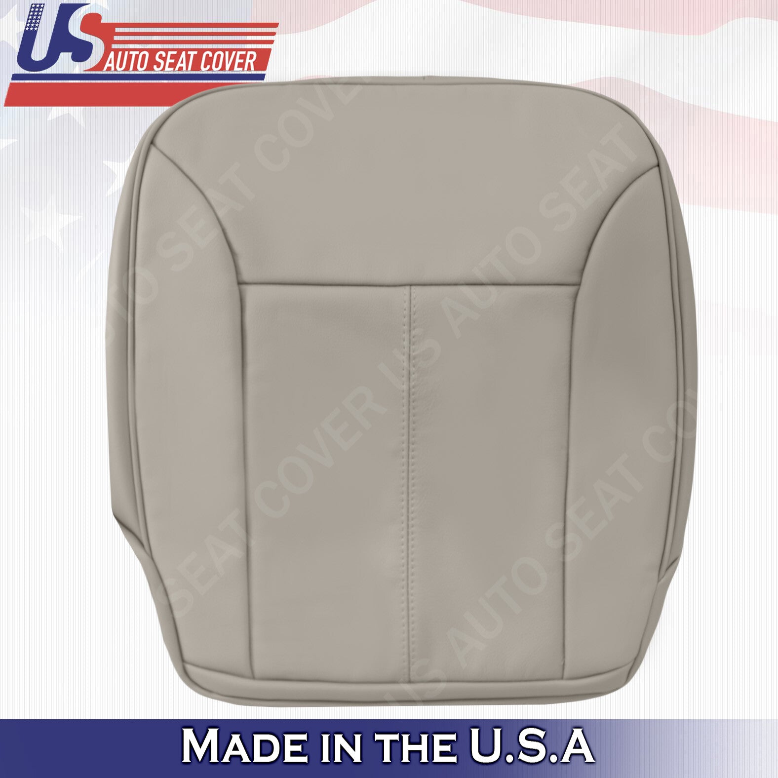 DRIVER Bottom GRAY Leather Seat Cover 2007 2008 2009 Mercedes Benz GL320 GL350