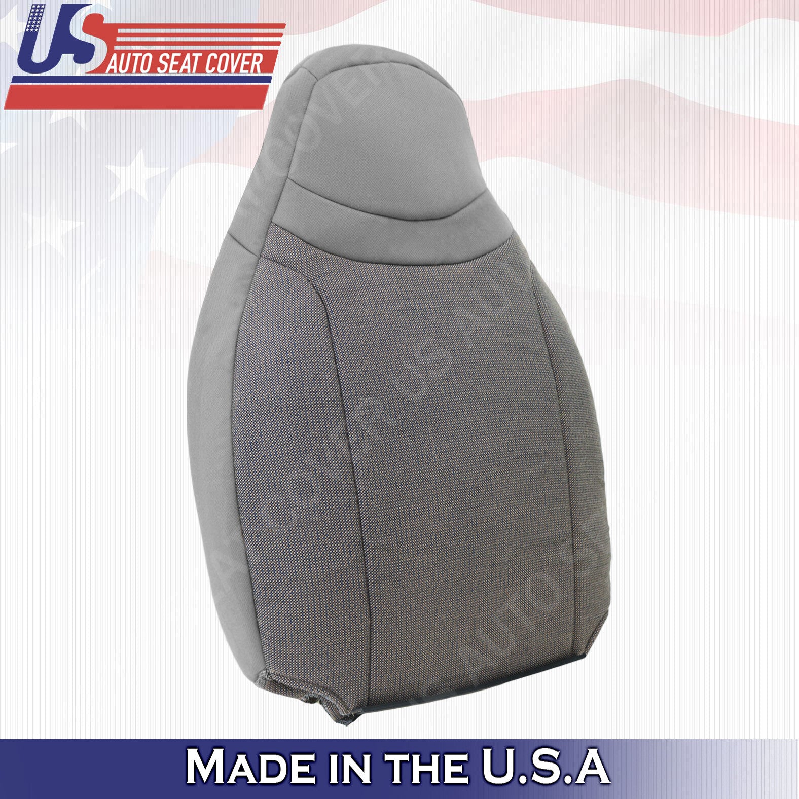 2000 2001 2002 Ford Ranger XL XLT TOP & BOTTOM cloth seat cover Gray