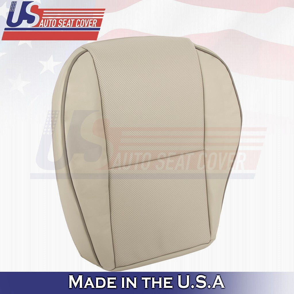 2001 to 2005 For Lexus IS300 Driver Bottom Perforated Leather Seat Cover Tan