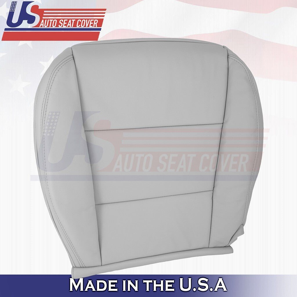2013 to 2018 Fits Toyota Avalon XLE Driver Top& Bottom Leather Cover Light Gray