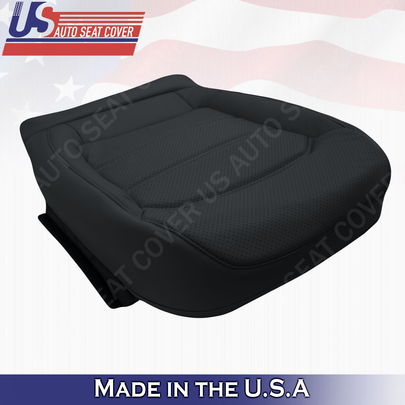 2016 2017 2018 Fits For Volkswagen Passat Driver Bottom Leather Seat Cover Black