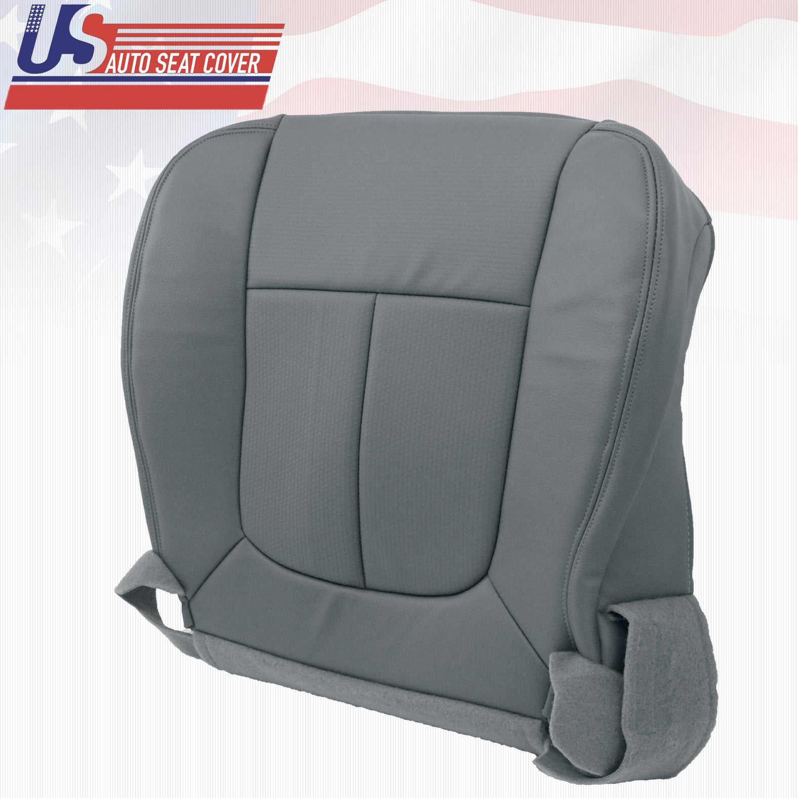 2013 Ford F150 Work Truck Driver Bottom Vinyl Replacement Seat Cover GRAY