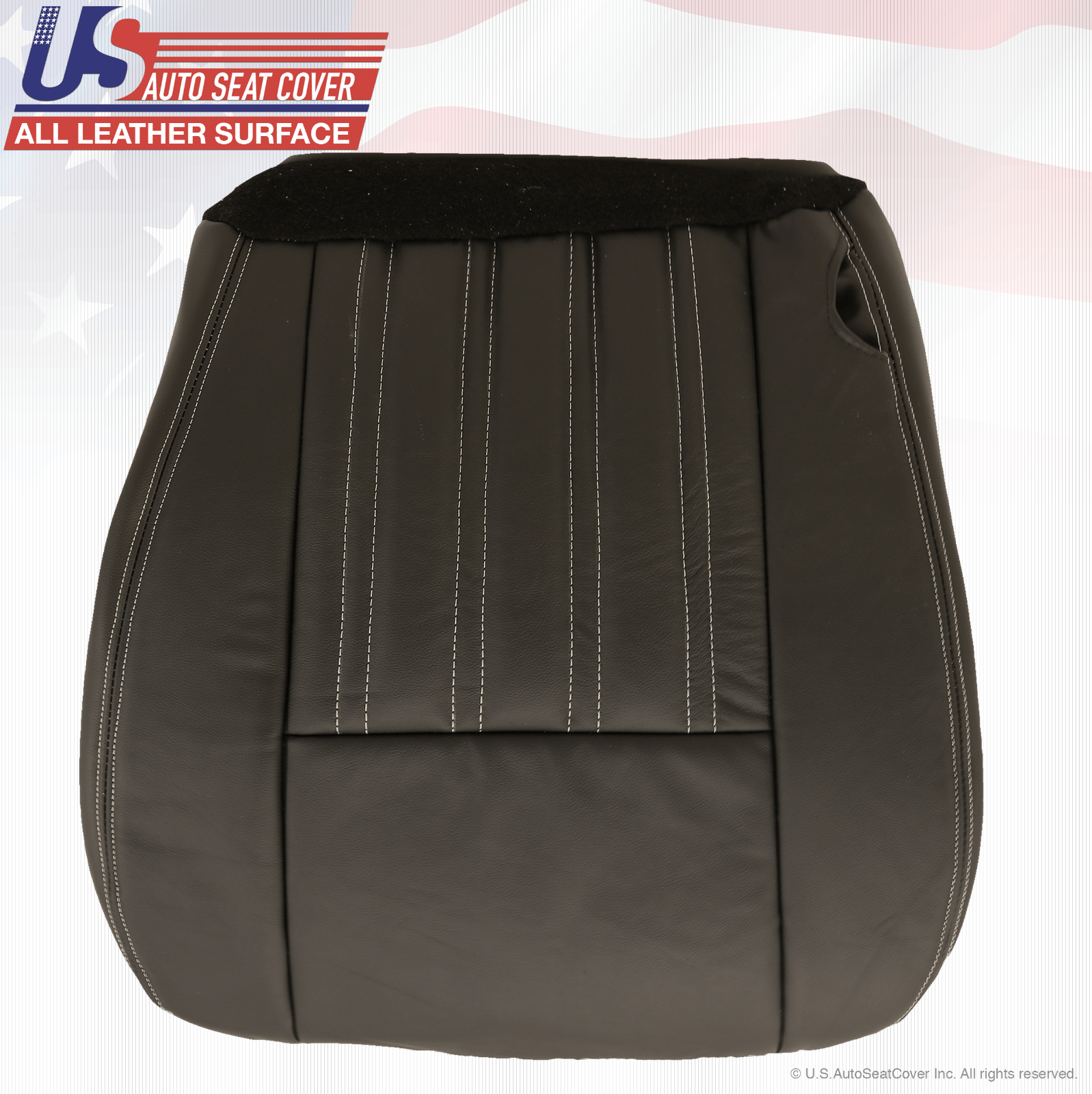 2004 Ford F250 F350 Harley-Davidson Passenger Bottom Replacement Seat Cover Blk