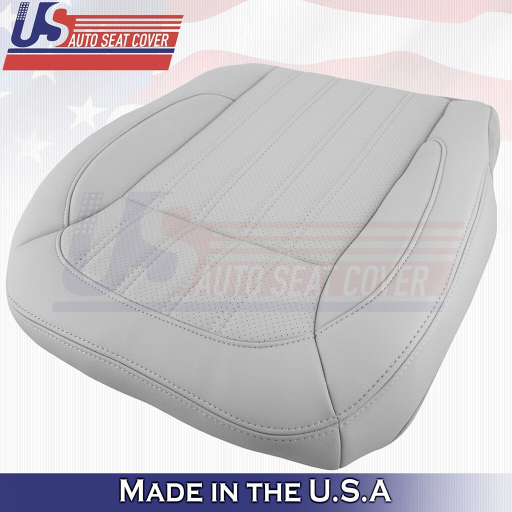 2018 For Mercedes Benz GLE550 Driver & Passenger Bottoms Leather Seat Cover Gray