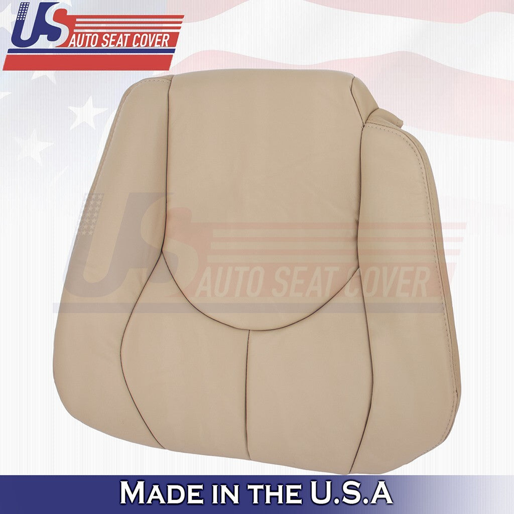 1996 to 2002 For Mercedes Benz SL500 SL600 Driver Top Leather Seat Cover Tan
