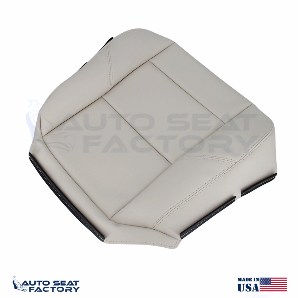 Replacement For 2007 -2010 Volvo C70 Left & Right Bottom Cream Vinyl Seat Covers