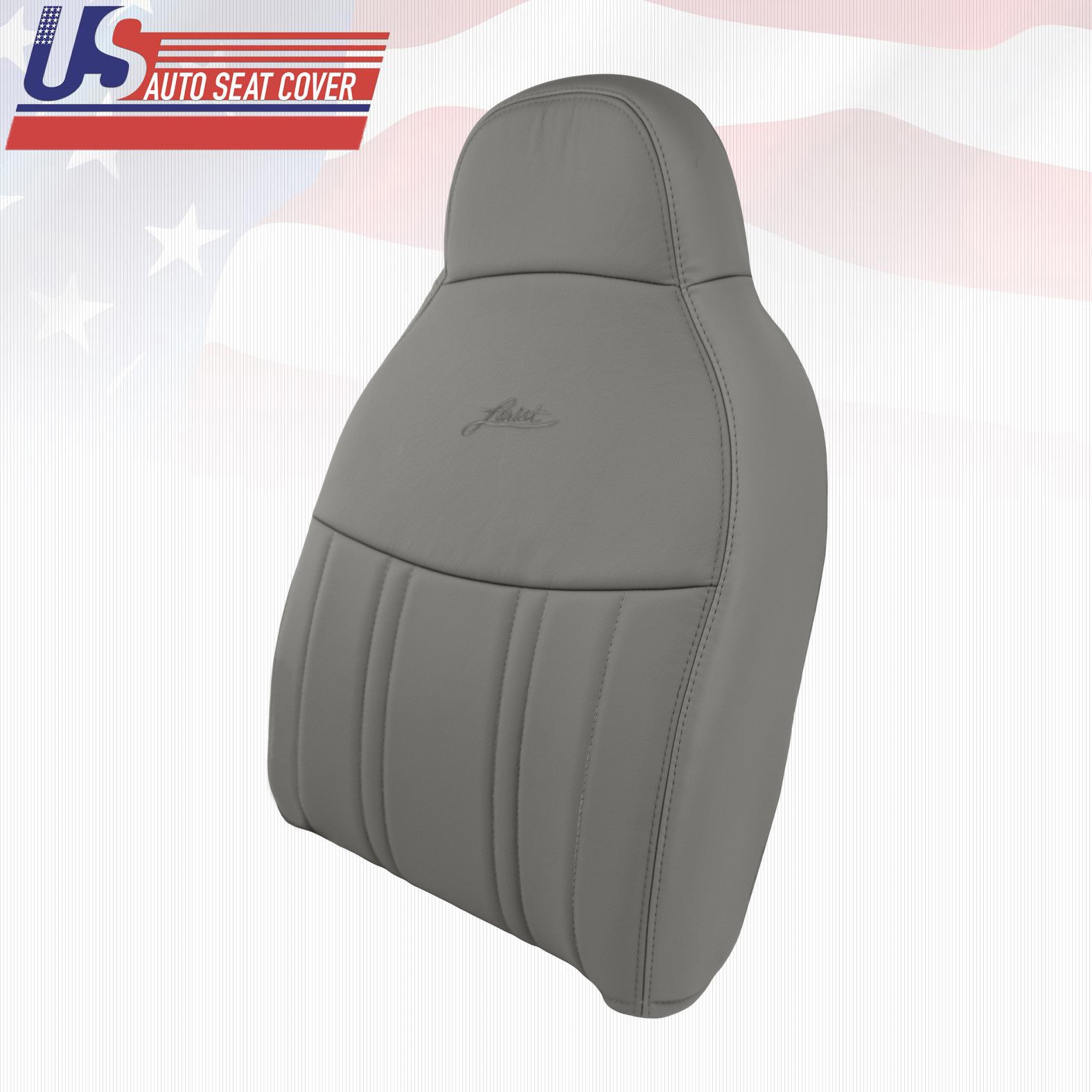 1997 1998 Ford F-150 Lariat Driver Upper Lean Back Leather Seat Med Graphite