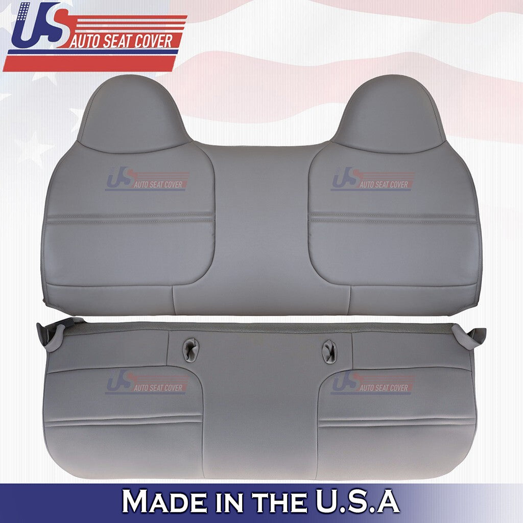 1999 2000 2001 2002 Fits Ford F250 XL WT Bench Bottom & Top Vinyl Cover Gray
