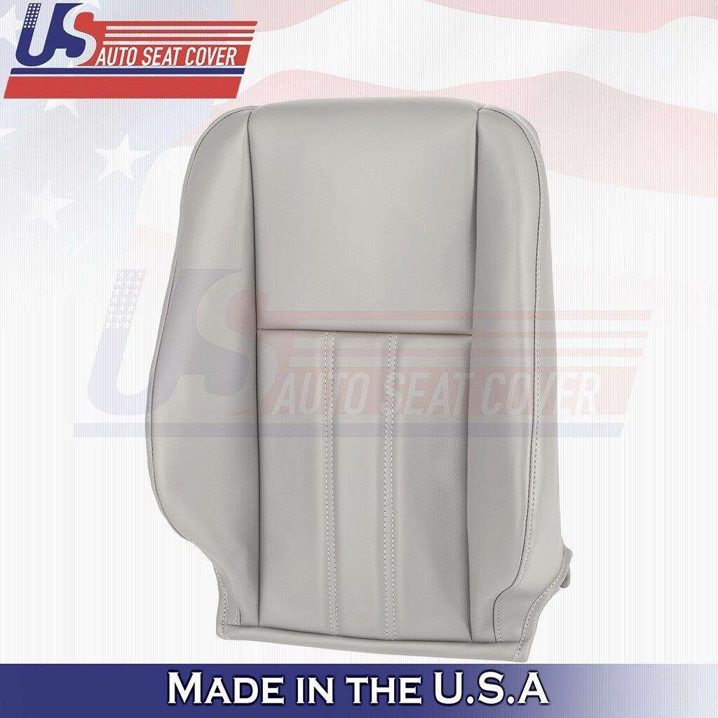 2008 to 2016 Fit Chrysler Town & Country Front 2x Tops Leather Cover Light Tan