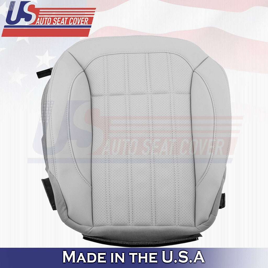 2018 For Mercedes Benz GLE550 Driver & Passenger Bottoms Leather Seat Cover Gray