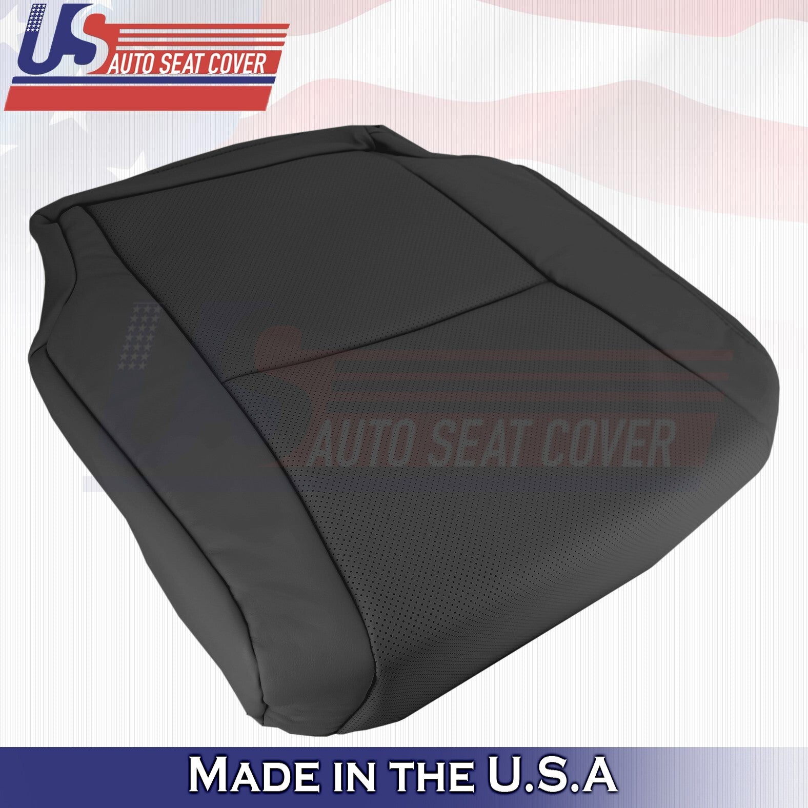 2010 - 2015 Fits Lexus RX350 REAR Driver Bottom Leather Seat Cover Black
