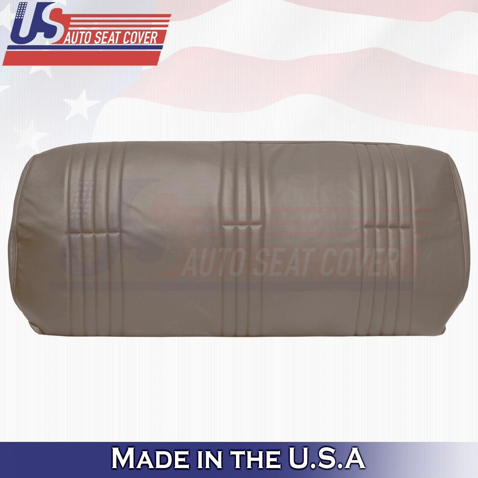 1995 For GMC Sierra C/K 1500 2500 3500 Top & Bottom Bench Vinyl Seat Covers Tan