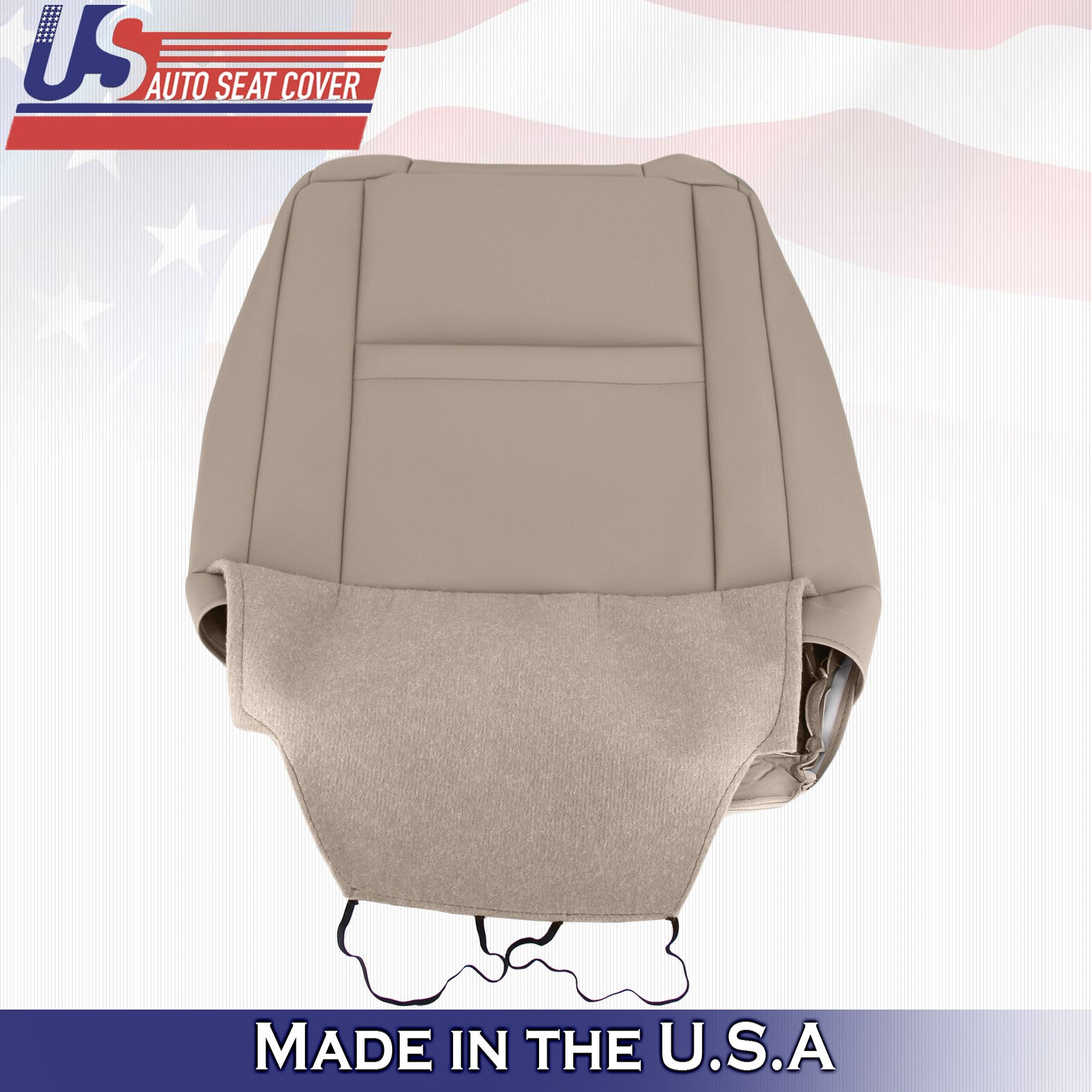 2009 2010 2011 2012 For Dodge Ram Laramie Passenger Side Top Leather Cover Tan