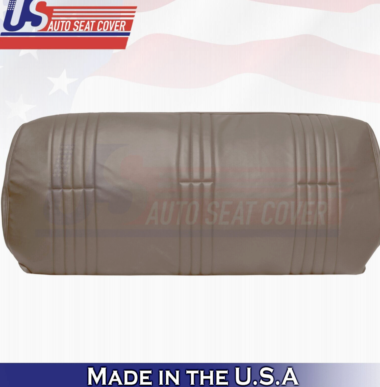 1999 For GMC Sierra C/K 1500 2500 3500 Front Top Bench Vinyl Seat Cover Tan