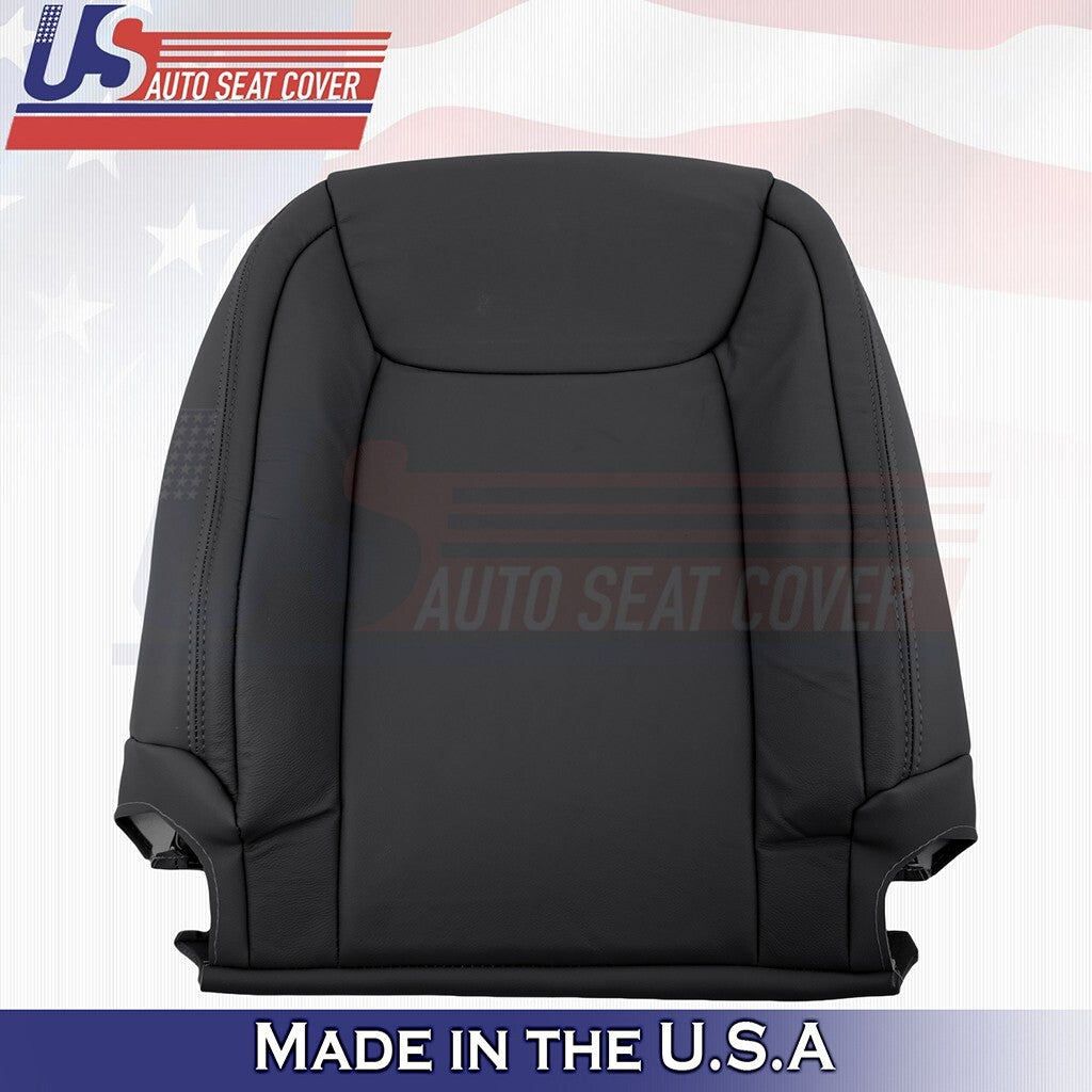 2004 to 2010 For Toyota Sienna Driver-Passenger Tops Leather Cover Black