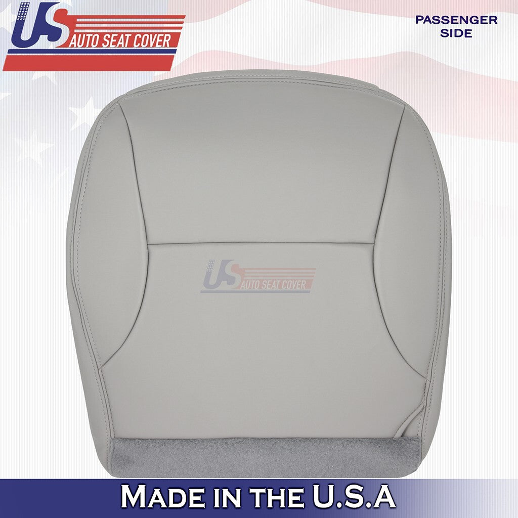 Passenger Bottom Leather Seat Cover Graphite Gray For 1997 1998 Ford F150 Lariat