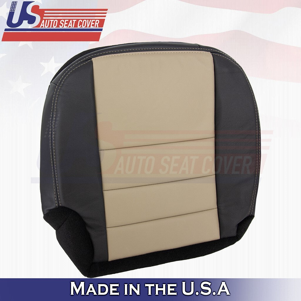Rear Passenger Top & Bottom Cover Black/Tan Fits 2005 Ford Excursion Eddie Bauer