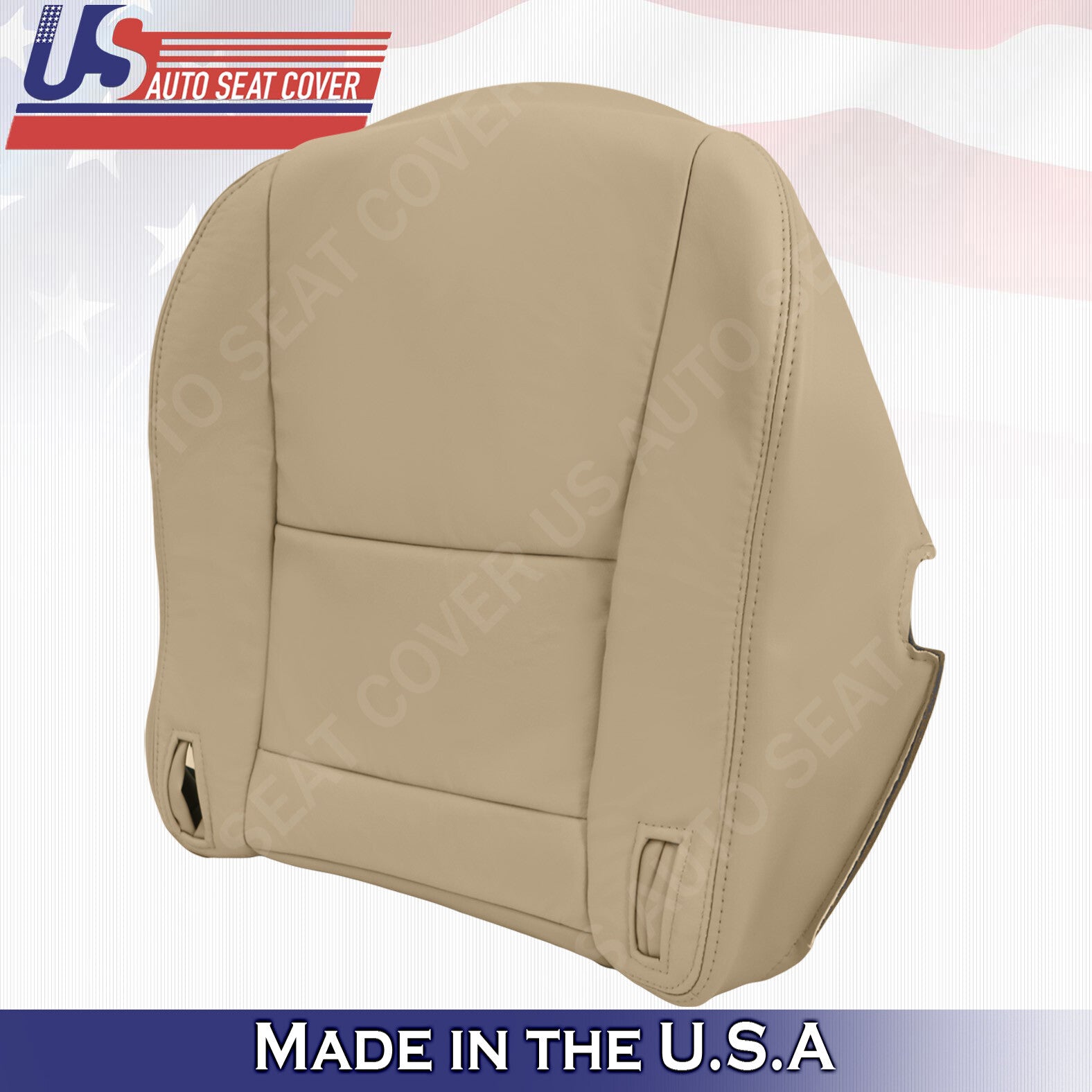 PASSENGER Bottom Leather Cover FITS: 1997 1998 1999 Lexus ES300 Ivory Tan Color