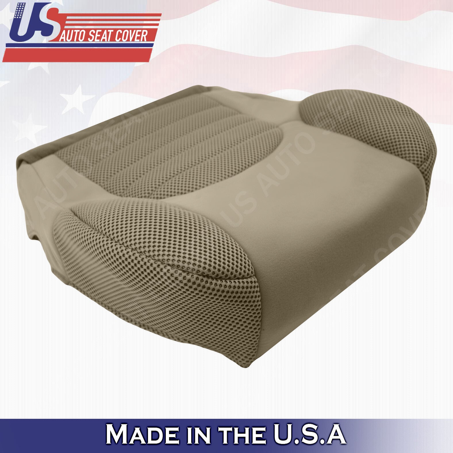 Bottoms Cloth Tan Seat Cover Replacement For 2007 to 2015 Nissan Pathfinder