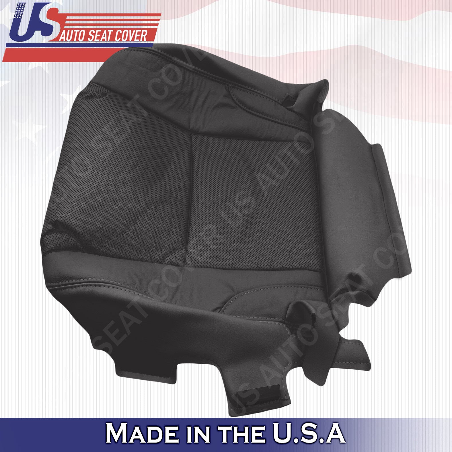 Fits 2011 Lexus IS250 IS350 Driver Side Bottom Seat Cover-Leather- Black