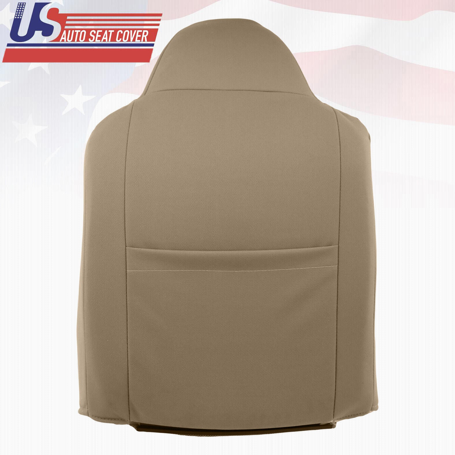 2003 2004 2005 Ford F250 F350 Driver Top Cloth Seat Cover Pebble Tan