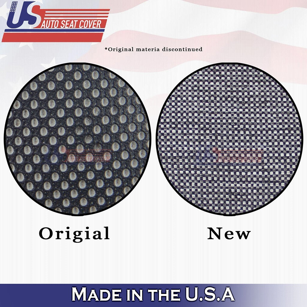 2014 - 2024 Dodge Ram ProMaster Driver & Passenger Bottoms/Tops Cloth Cover Blk