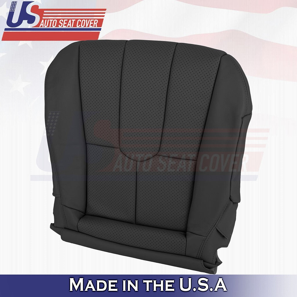 2003 Fits Infiniti G35 Coupe Front Driver Bottom Leather Seat Cover Black
