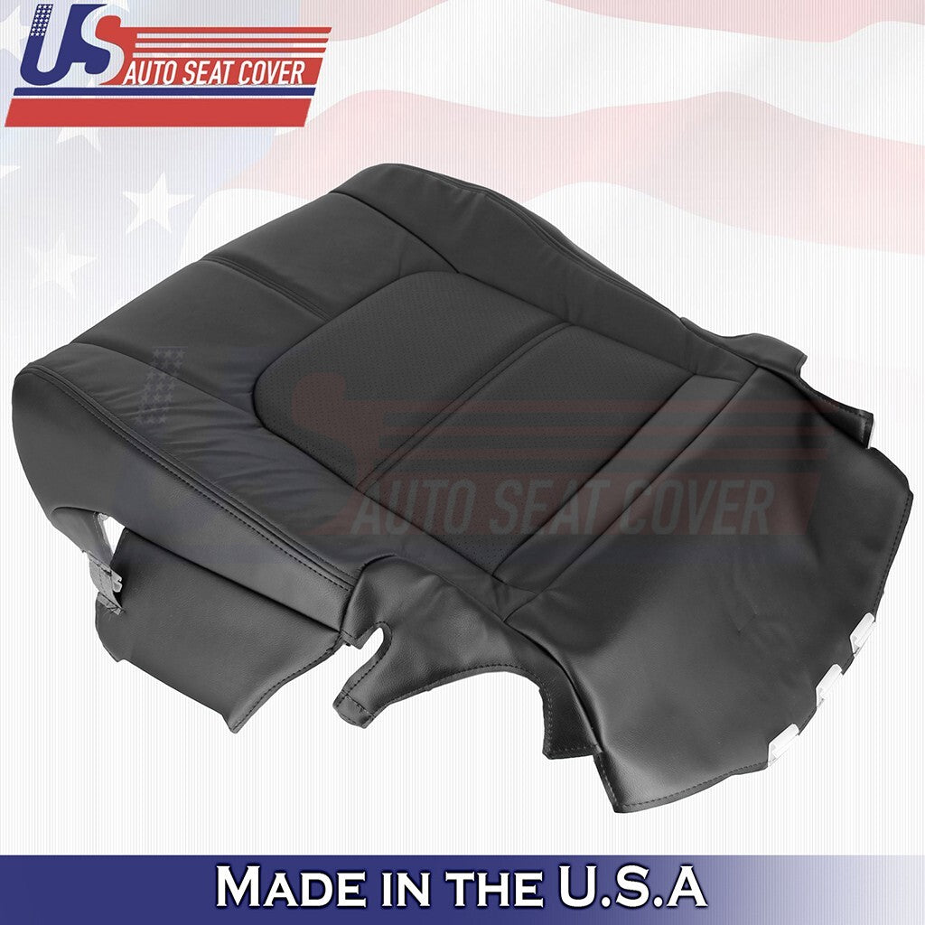 2011 to 2014 Fits Nissan Murano Driver Bottom Leather Seat Cover Black