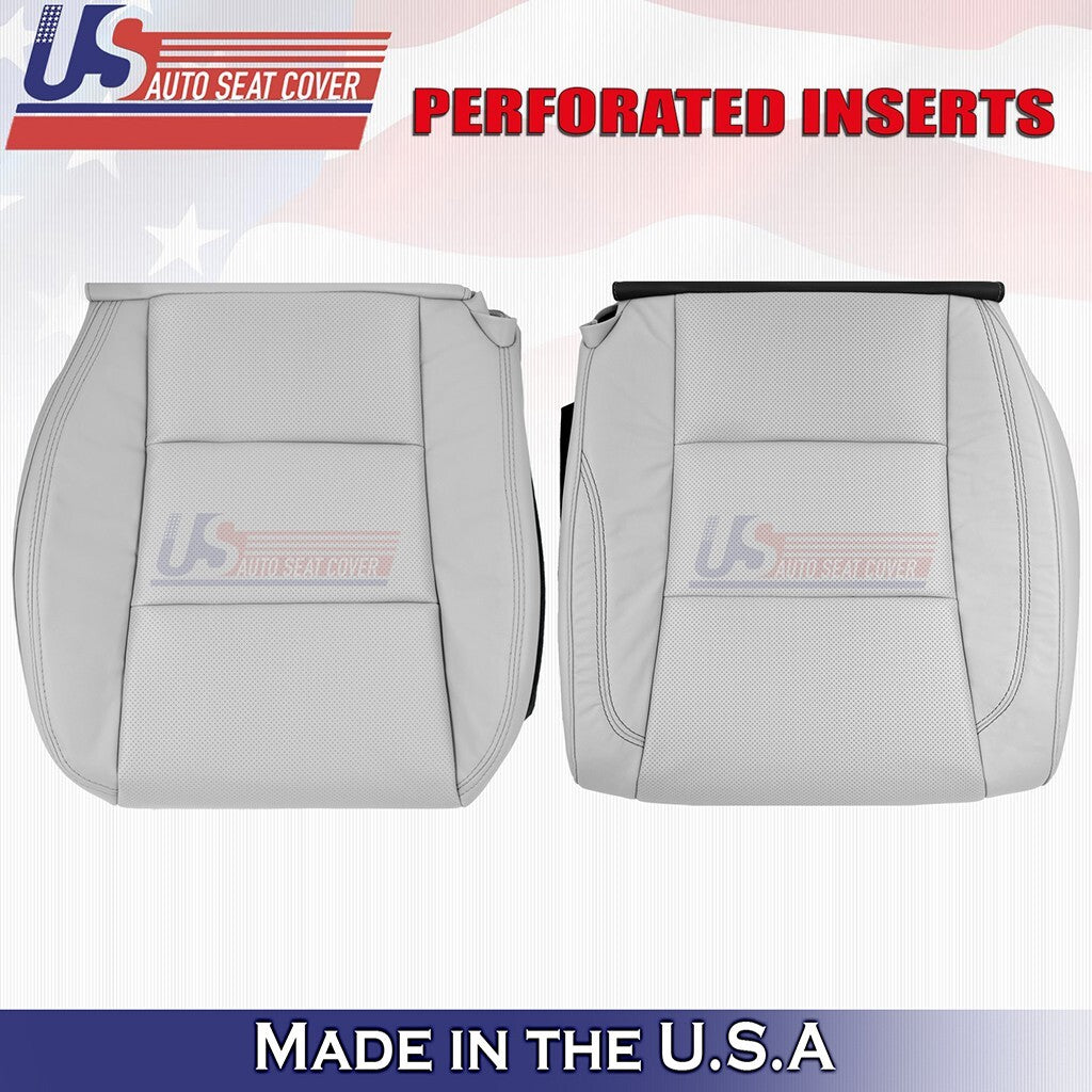 2017 2018 For Toyota Avalon Limited Front Set Bottoms Leather Seat Cover Gray