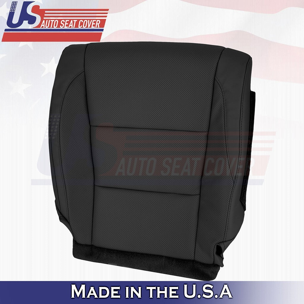 2014 to 2019 For Toyota Highlander Driver Bottom Leather w/Perforated Cover BLK