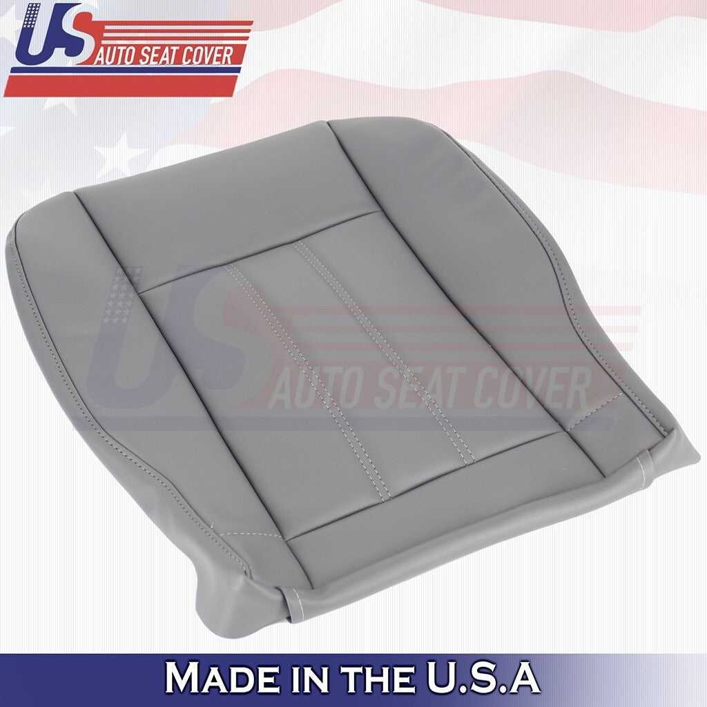 2008-2016 For Chrysler Town Country Driver Passenger Bottom Leather Cover Dark