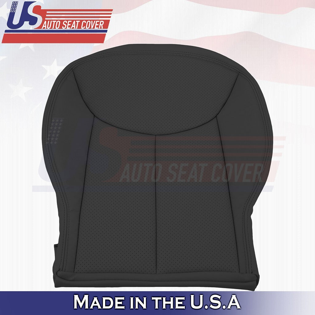 2003 to 2007 For Mercedes Benz Passenger Bottom Perforated Leather Cover Black