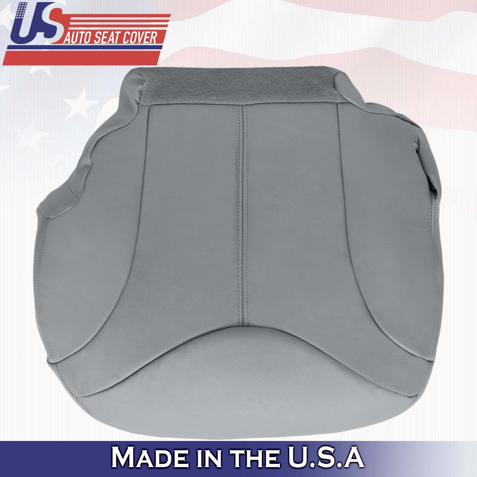 1999 2000 For GMC Yukon XL SLT SLE Front Driver Side Bottom Leather Cover Gray