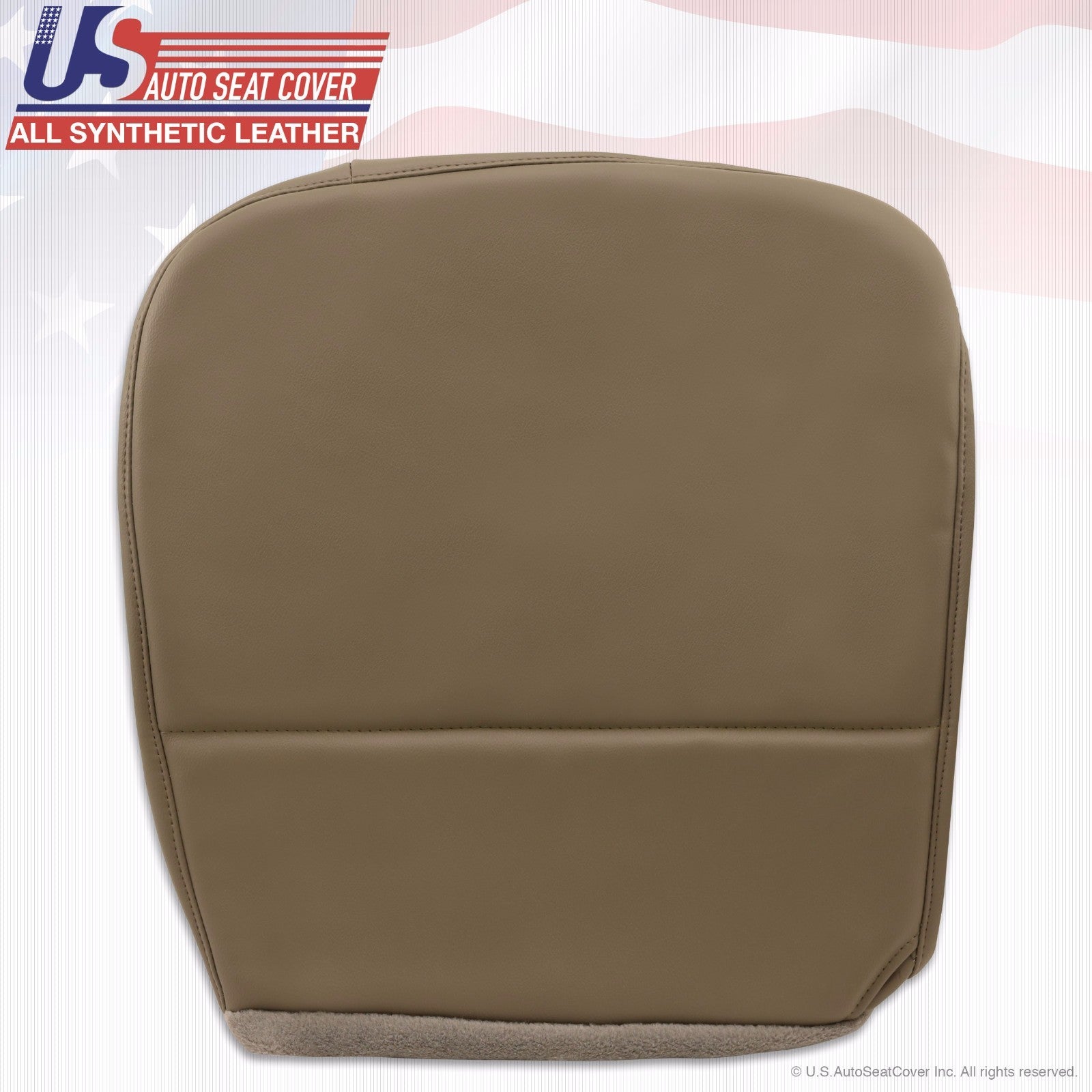 2010 Ford F250 F350 F450 F550 XL Driver Replacement Bottom Vinyl Seat Cover Tan