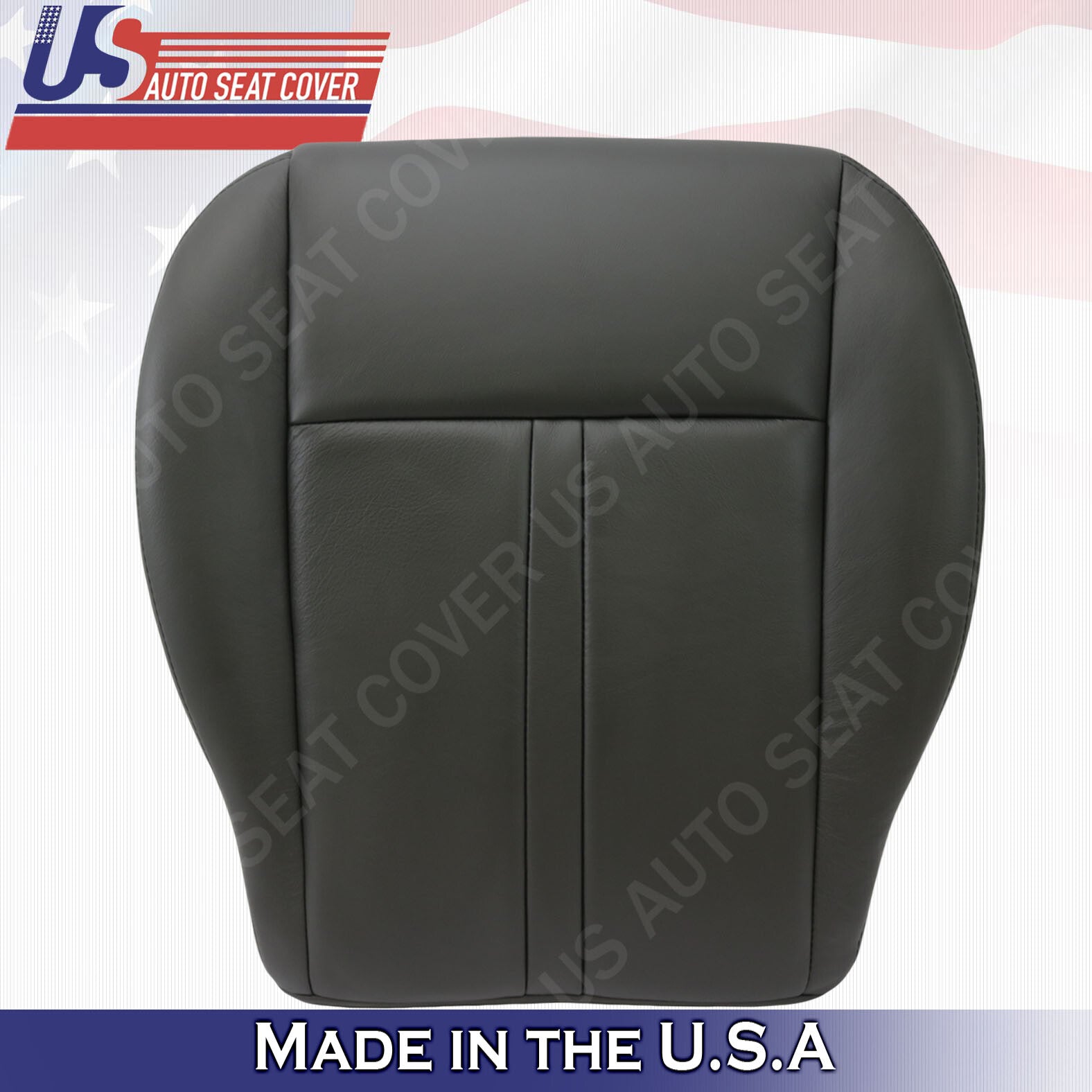 2005 2006 2007 Fits Jeep Grand Cherokee Driver Bottom Leather Seat Cover Black