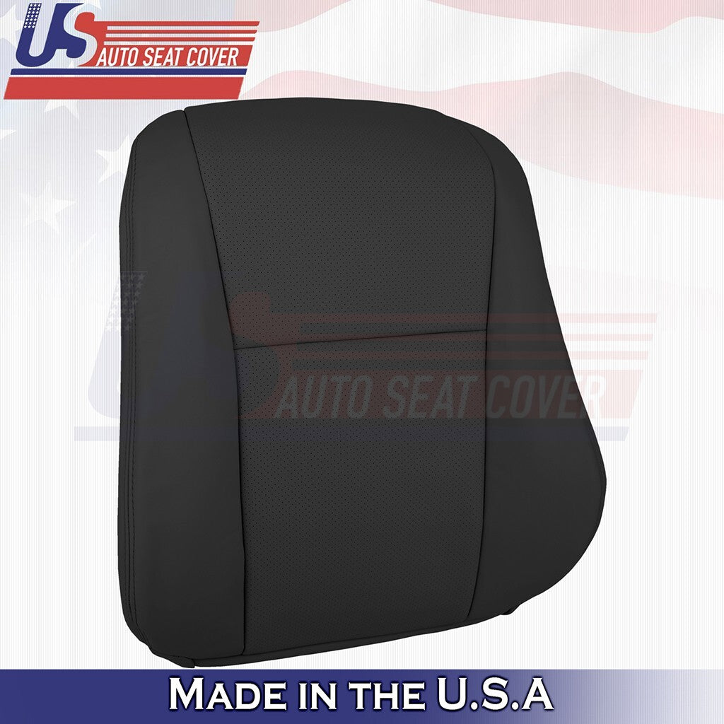 2007 to 2012 For Lexus LS460 LS600h Driver &Passenger Tops Leather Cover Black